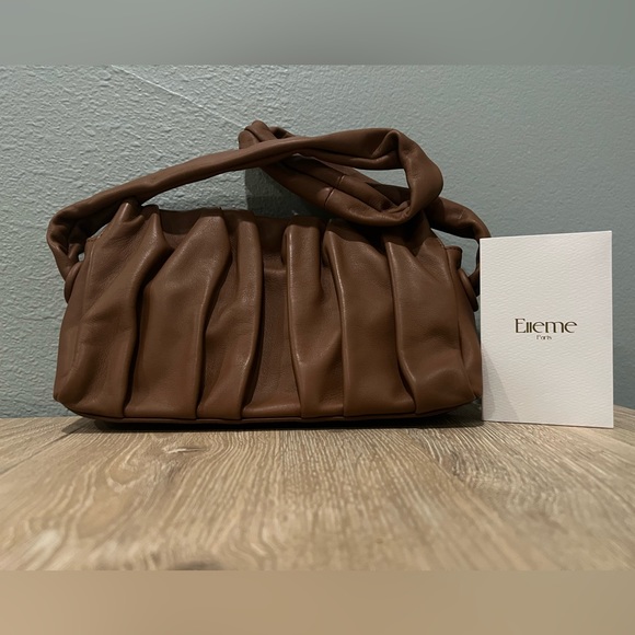 NWT Elleme Brown Vague Shoulder Bag, Limited Edition Color - Picture 3 of 10